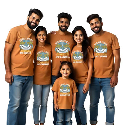 Goodbye Stress Family Friends Vacation Tshirts