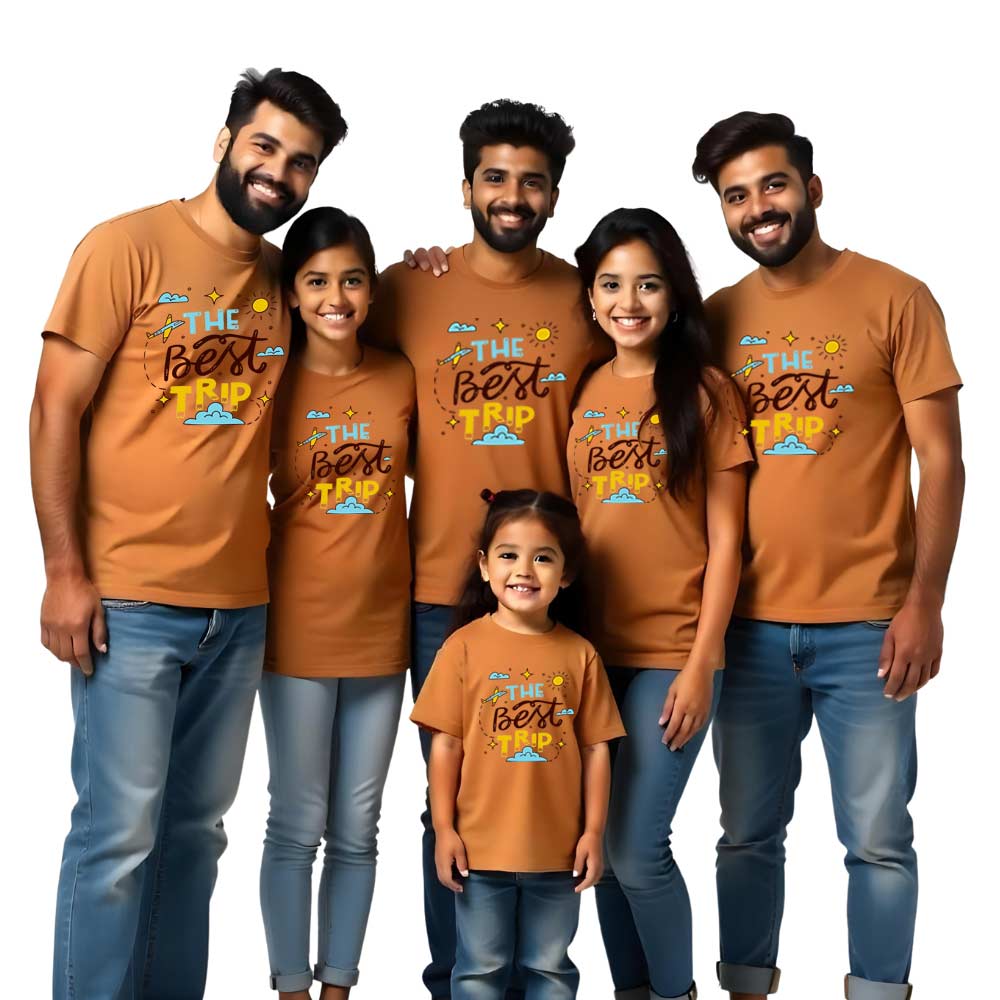 The Best Trip Family Friends Vacation Tshirts