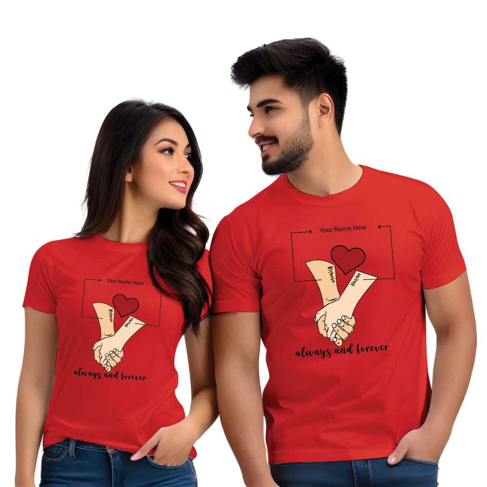 couple t shirt for anniversary