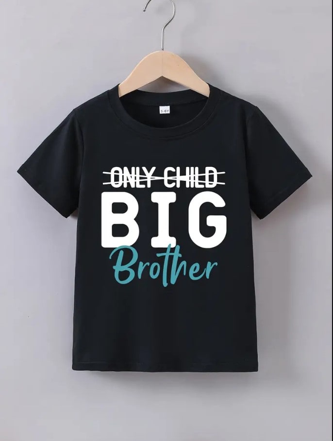 Only child becoming big brother