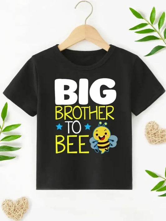 big brother to twins bee tshirt