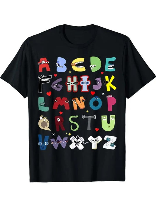 Aphabet A-Z Tshirts 1