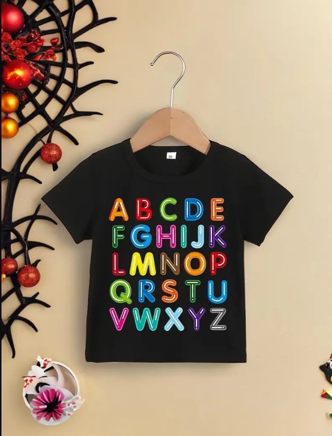 Aphabet A-Z Tshirts