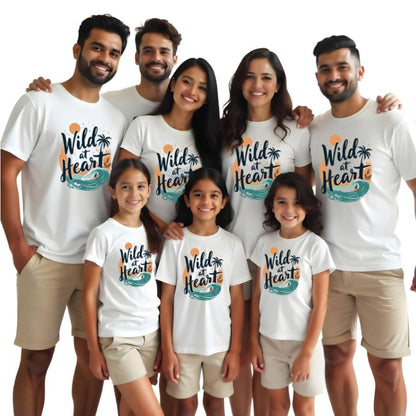 Wild at Heart Family Matching Tshirts