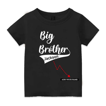 customized big brother kids' t-shirt