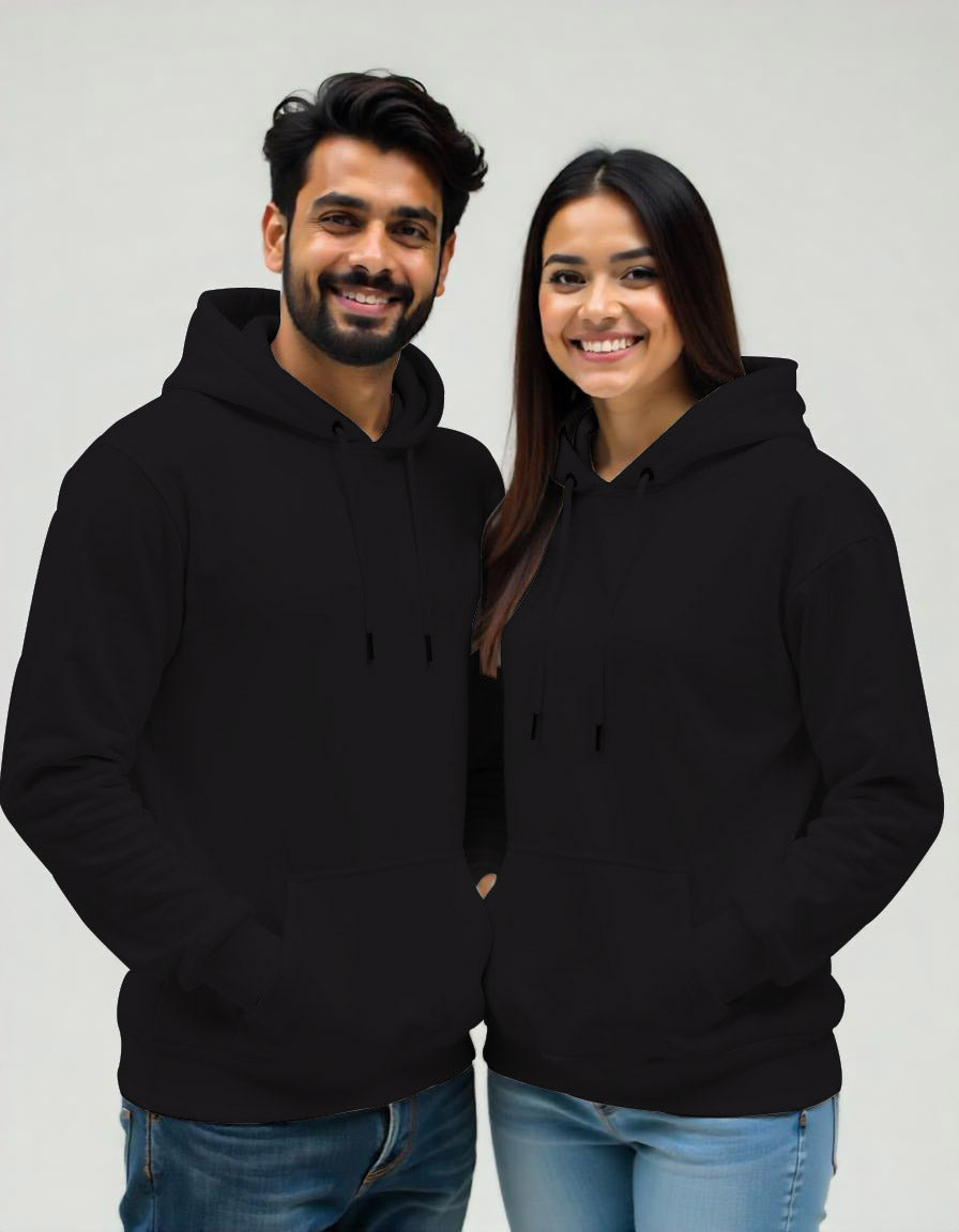 Black Couple Hoodies