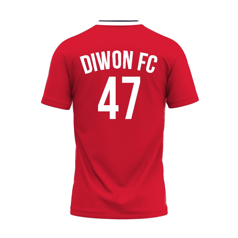 Personalise your team’s jerseys with name & number