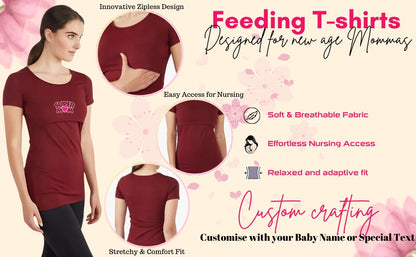 feeding maternity tshirt