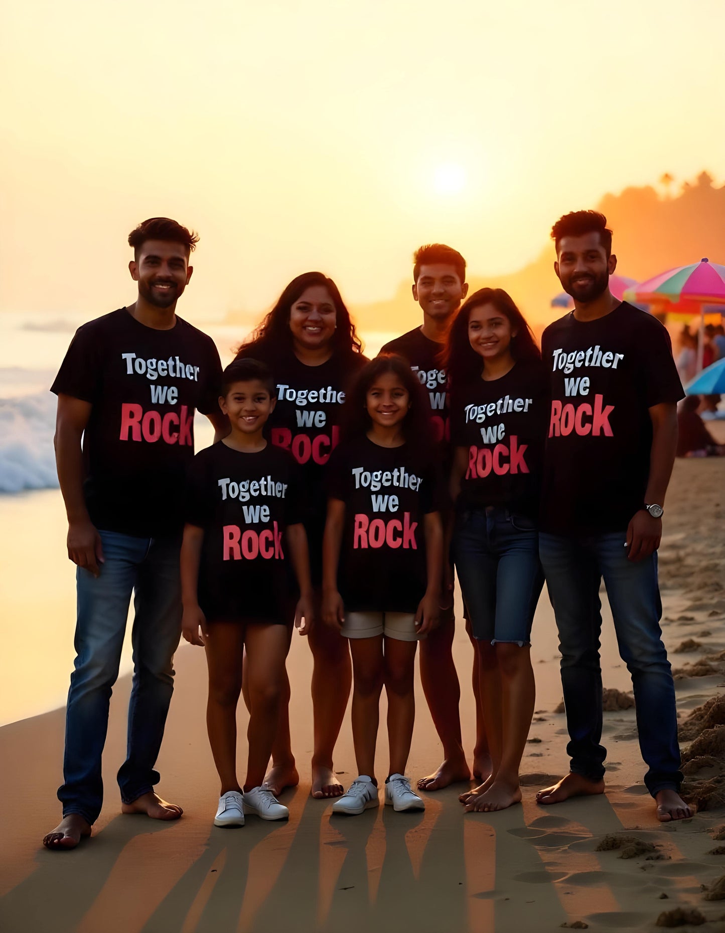 Together We Rock Family Vacation Group Tshirts