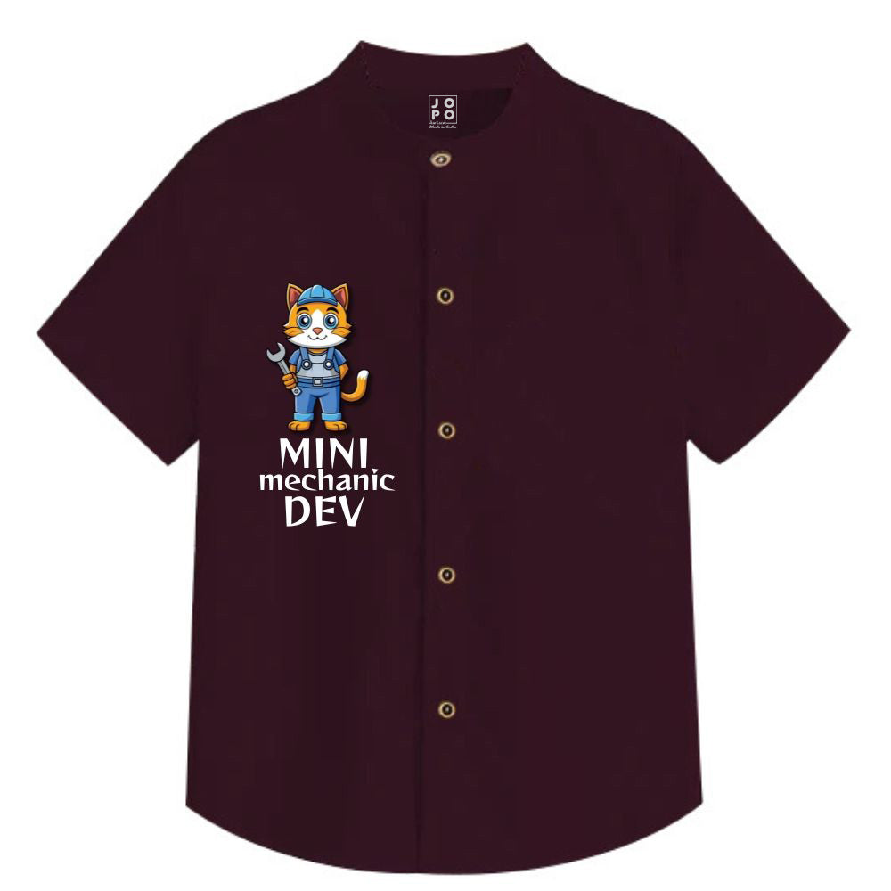 Custom Engineering design printed Shirt for Children
