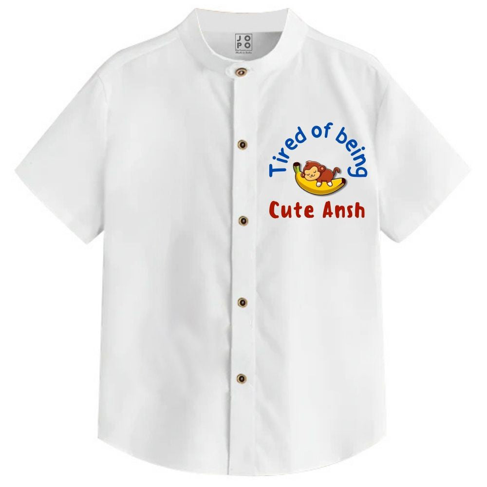 boys and girls shirt white