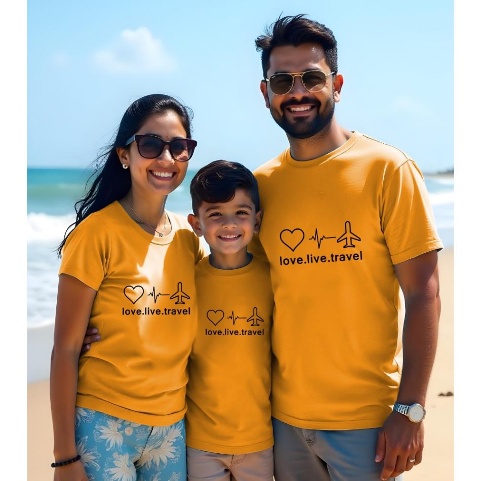 family t shirts set of 3