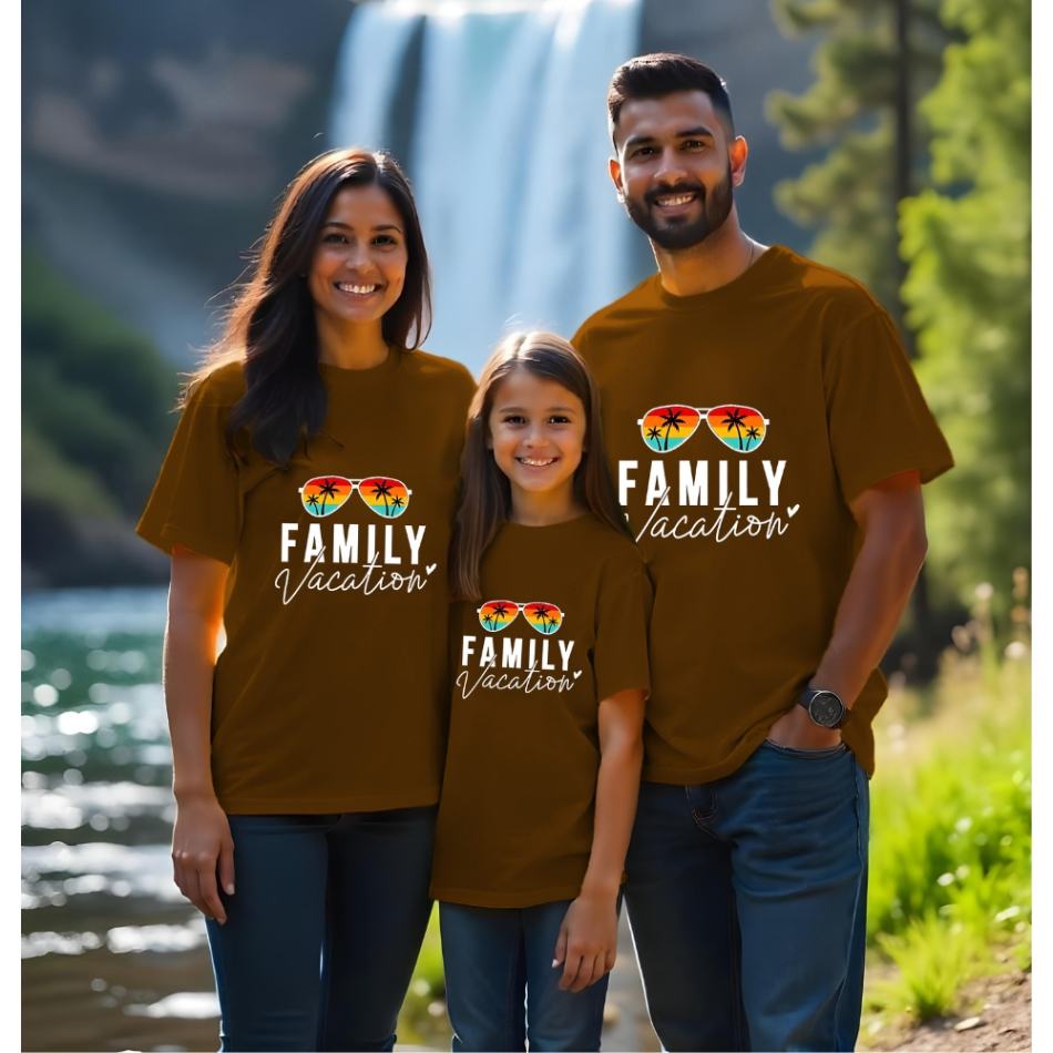 family tees peanutbrown