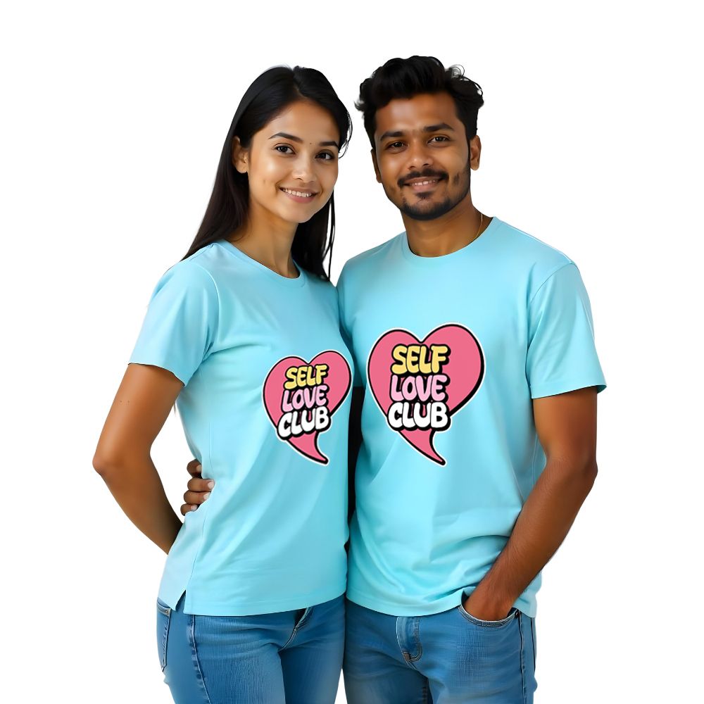 Self Love Club Matching couple Tshirts