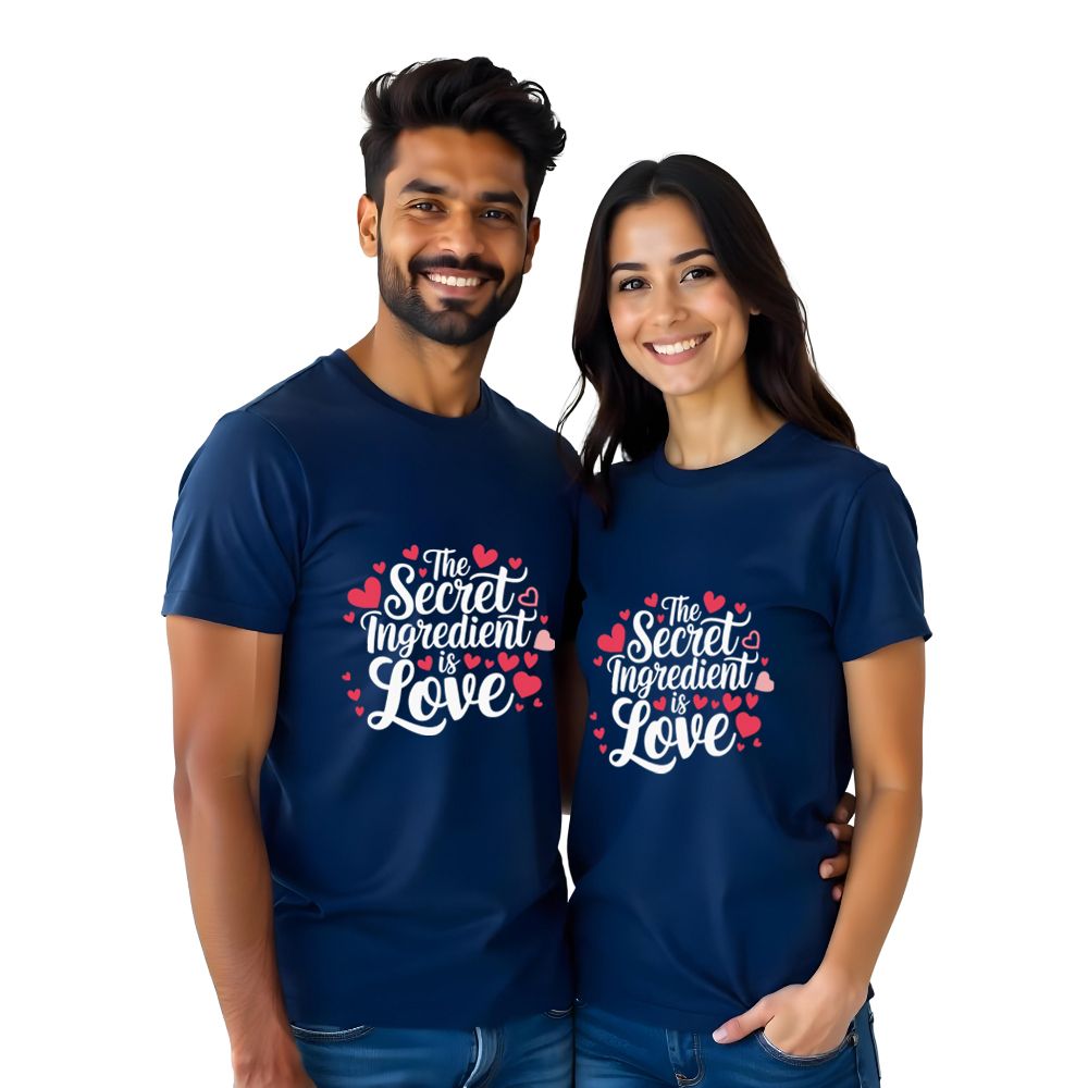 Spread Love not Hate Couple Tshirts