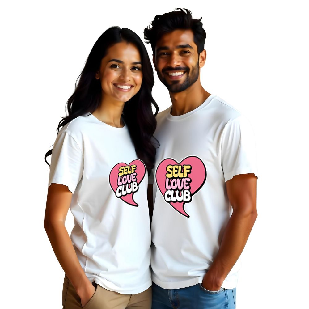 Self Love Club Matching couple Tshirts