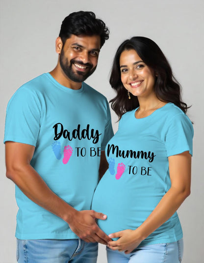 Daddy to be Mummy to Be Maternity Couple Tshirts