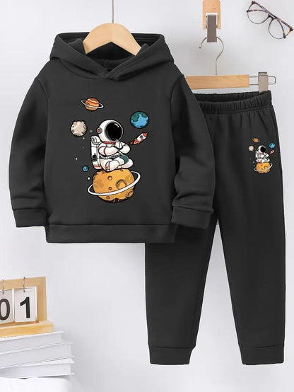 space theme hoodi pant combo