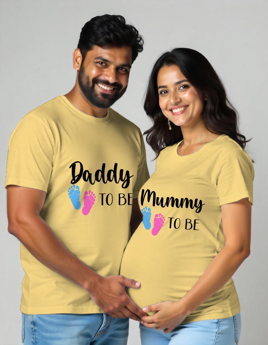 Daddy to be Mummy to Be Maternity Couple Tshirts