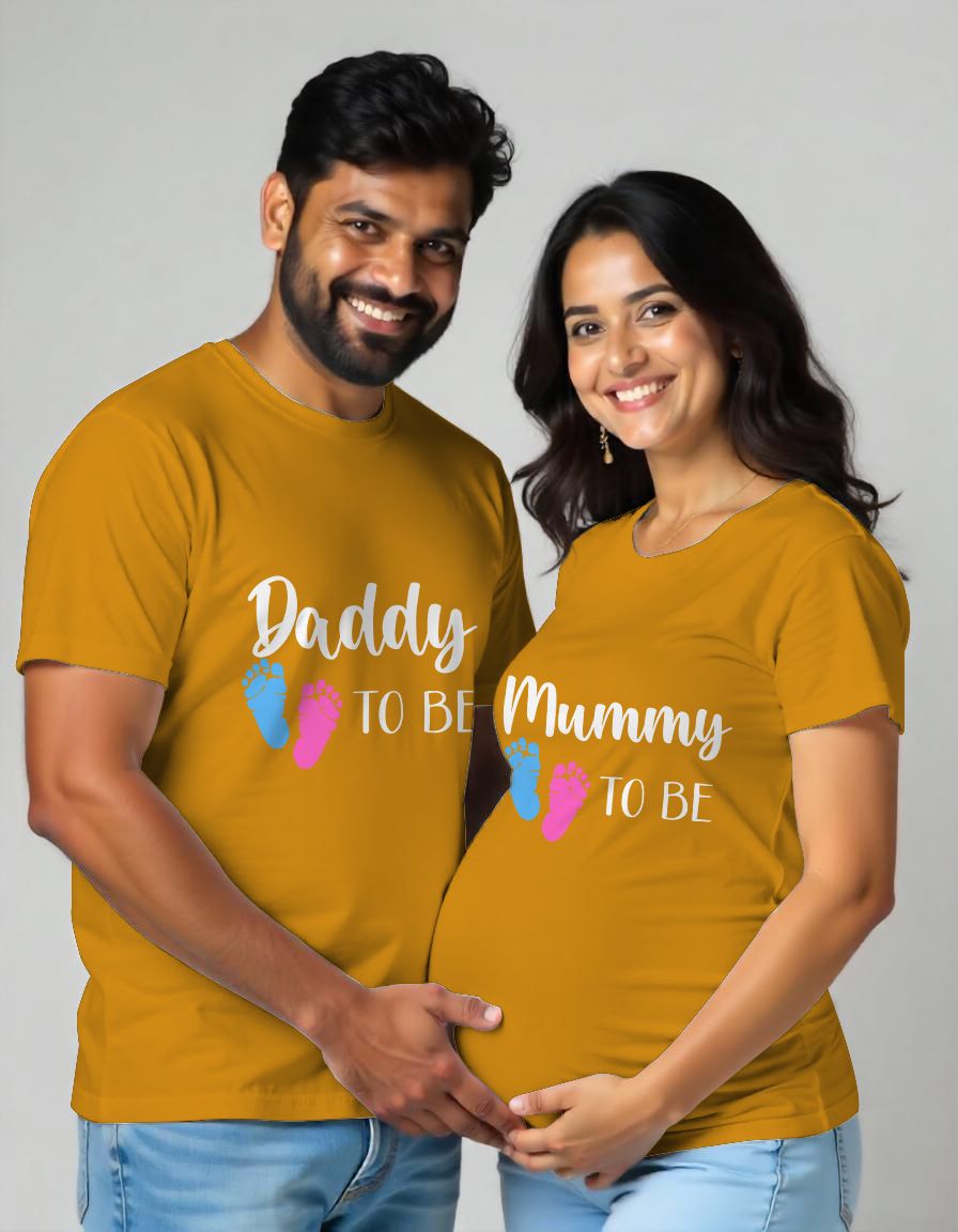 Daddy to be Mummy to Be Maternity Couple Tshirts