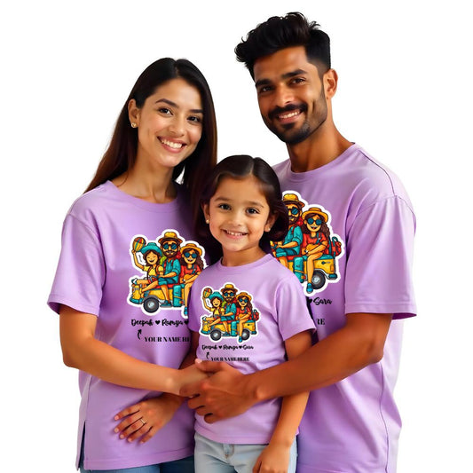 Customised Animated Family Tshirts