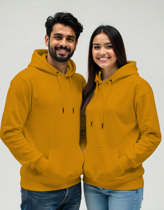 Couple Hoodies - Mustard