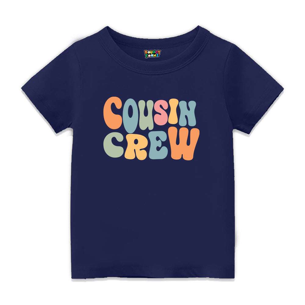 funny cousin crew t shirt for kids