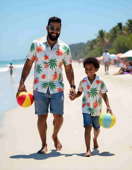 dad son matching dress