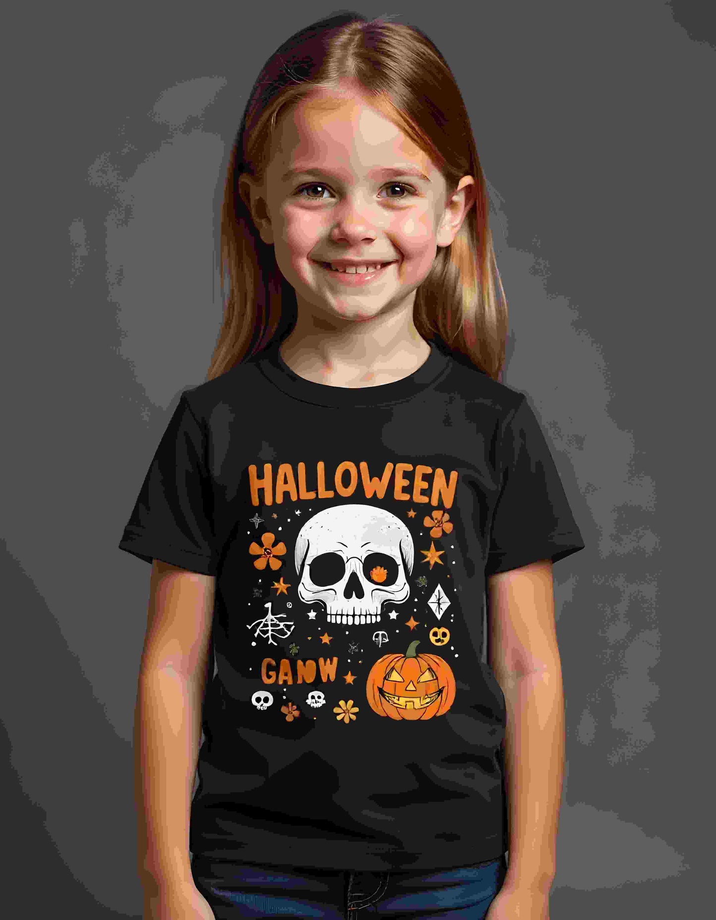 Personalised Girls’ T-Shirts – Custom Designs for Halloween Celebration