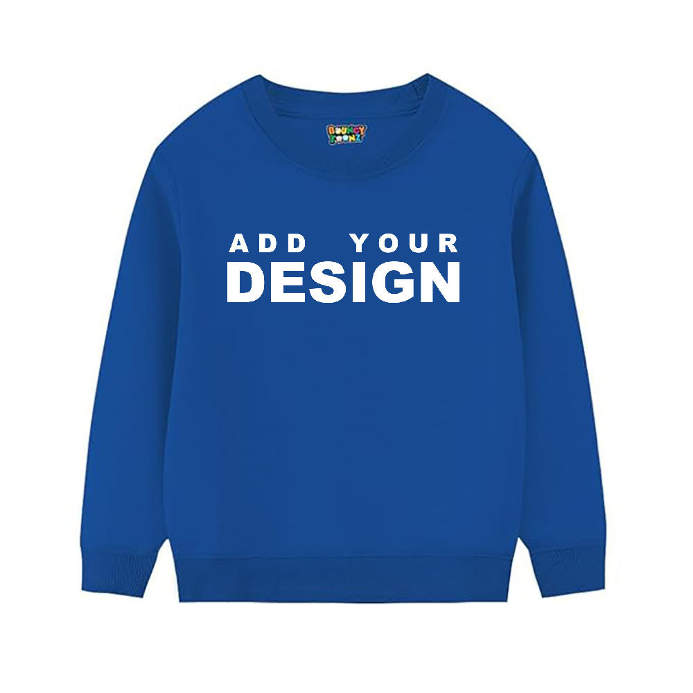 personalised kids custom name sweatshirt	