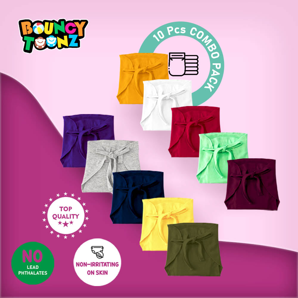 Cloth Nappies for Baby 10PC PACK