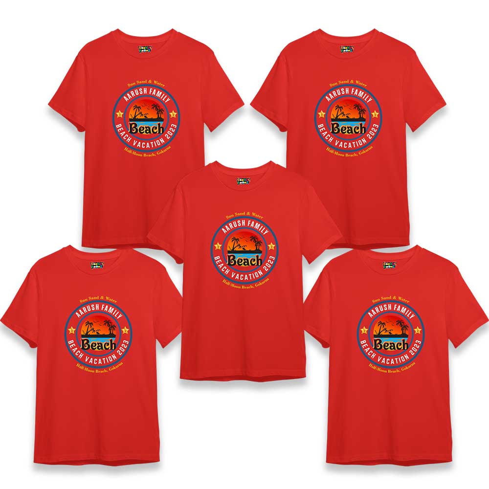 cotton friends group group t shirt t shirt group red