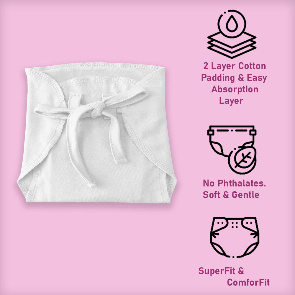 Cloth Nappies for Baby 10PC PACK