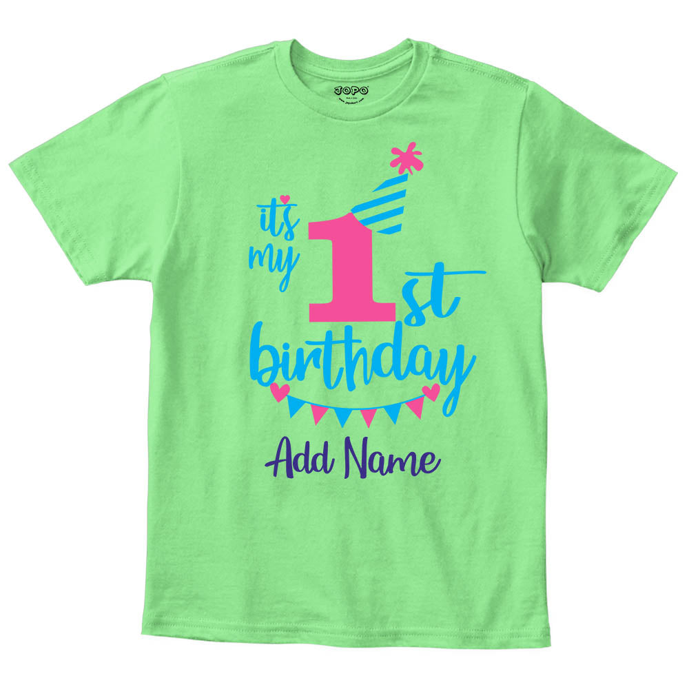 1 st birthday Mint Green