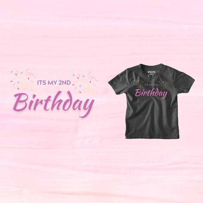 Its my 2nd Birthday Design kids T-shirt/Romper