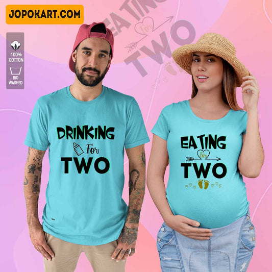 Baby loading T Shirt Design Couple maternity T-shirts Pregnancy Shirts for  Women - TshirtCare