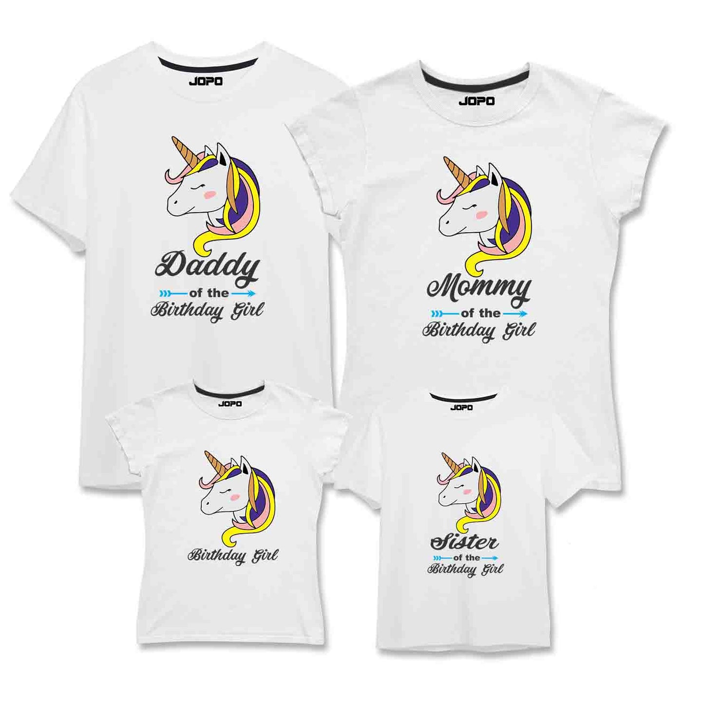 unicorn family t shirt