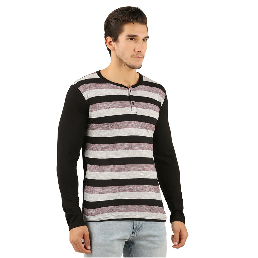 Stripes Black T-shirt