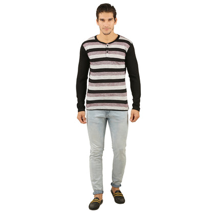 Stripes Black T-shirt