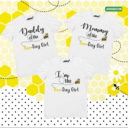 Bee day Family white