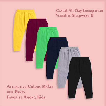 Solid Plain Pyjamas 6pcs - Mix Combo