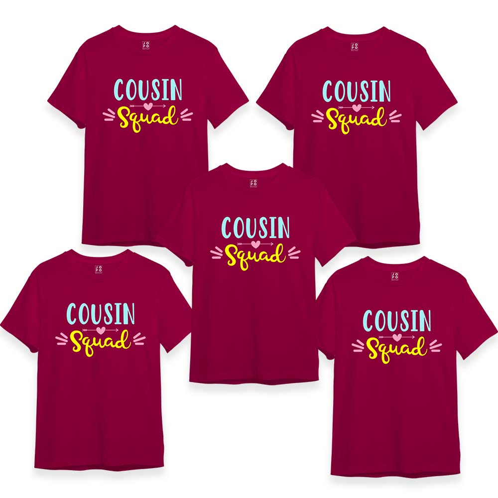 Cousin Squad Vacation Group T shirts