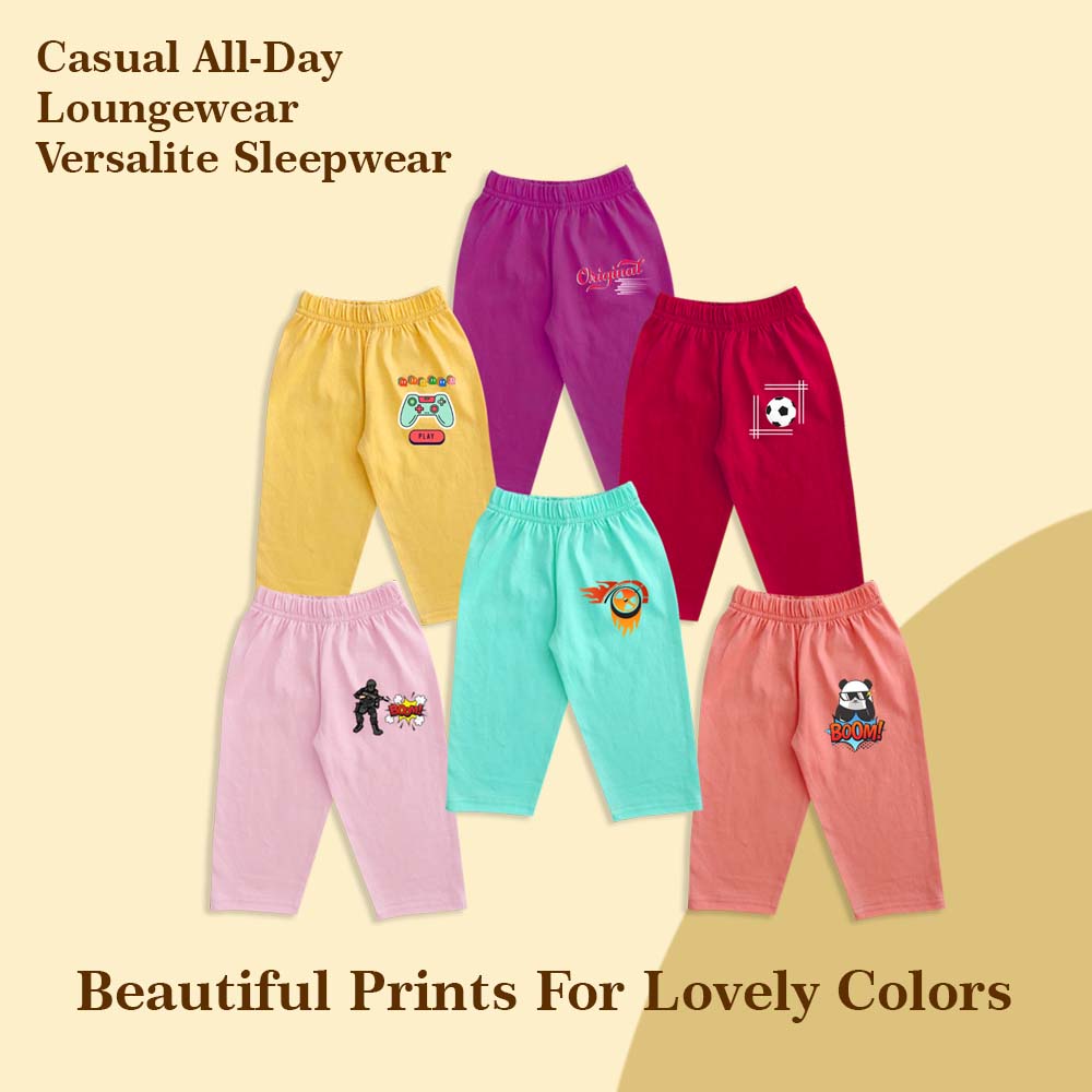 Printed Pyjamas 6pcs Quality Combo