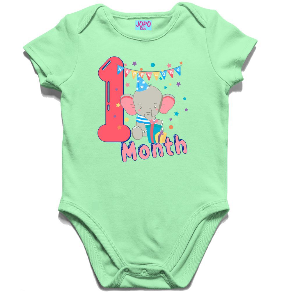 12 month online Milestone Birthday onesies