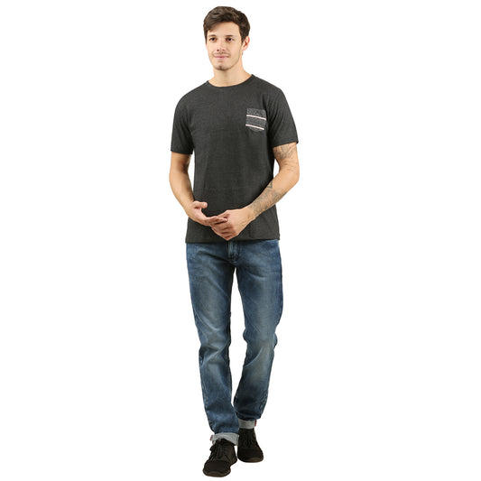 Grey Pocket Men's T-shirt