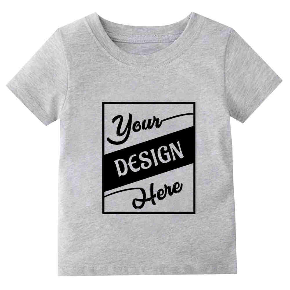 Custom Round Neck Kids Boy