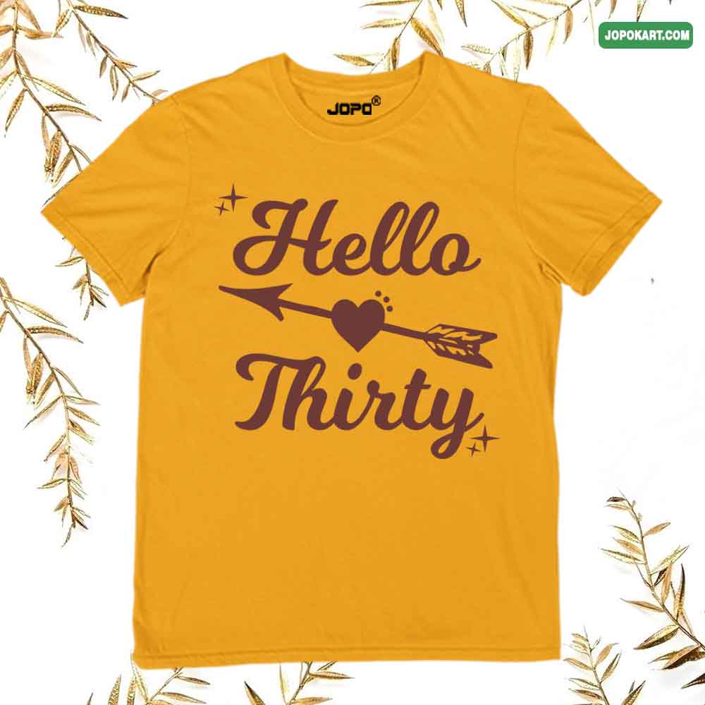 Hello Thirty mustard