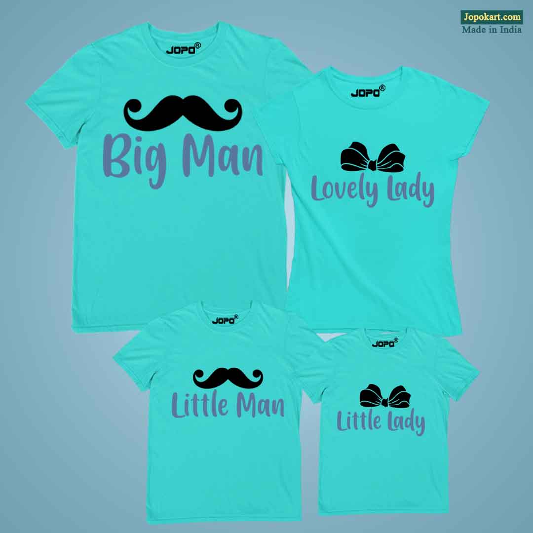 Little Man Theme Birthday Party Matching Family T-shirts Son's First Birthday