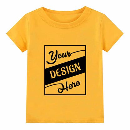 Custom Round Neck Kids Boy