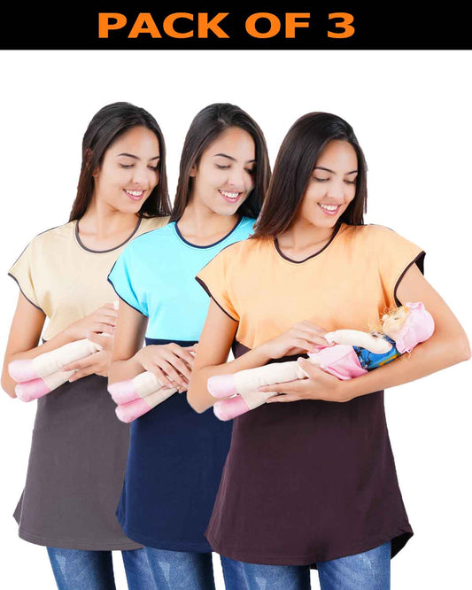 feeding t-shirts pack of 3